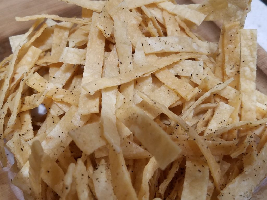 Homemade Tortilla Strips